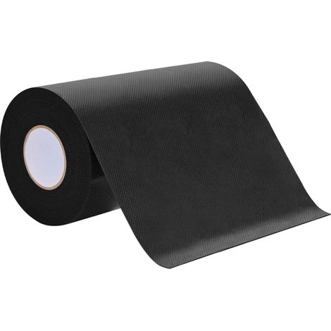 Maison Exclusive - Selbstklebendes Kunstrasenband Schwarz 20 x 0, (1/5)