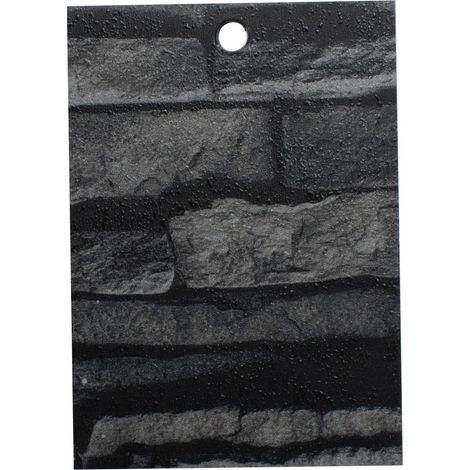 Schulte Handmuster Duschrückwand Decodesign Dekor Stein Verblender anthrazit