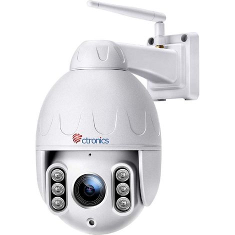 TrAdE Shop Traesio - Telecamera Wifi Esterna Senza Fili 5mp Ptz Ip Dome Sorveglianza 5 X Zoom Ottico - (1/5)