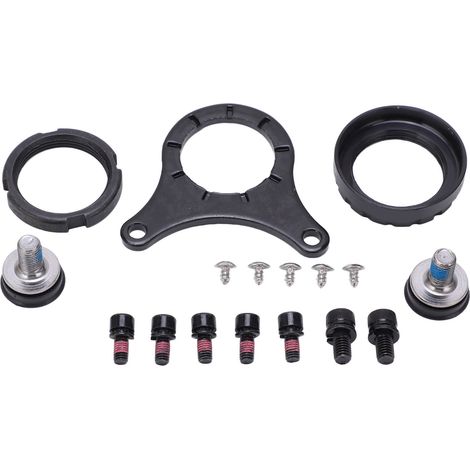 Kit d'Assemblage Vis Écrou Rondelle Acier pour Moteur Bafang BBS01 BBSHD