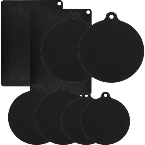 Almohadilla Protectora Para Placa Inductiva - Silicona Alimentaria - Resistente al Calor - Antideslizante - 8 Unidades (1/5)