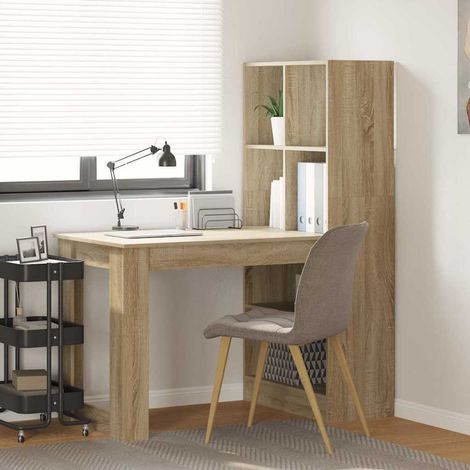 Schreibtisch Sonoma-Eiche 122 x 67 x 145 cm Holzwerkstoff