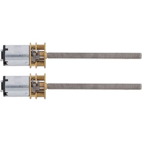 Motor Reductor De Corriente Continua - 6 V - 500 Rpm - M4x55 Mm - 2 Unidades (1/5)