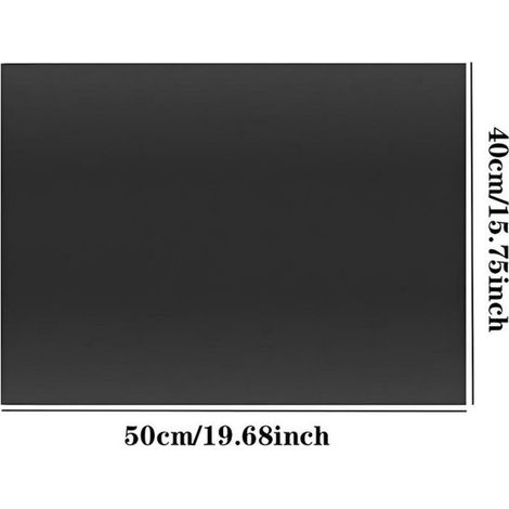4er-Set Antihaft-Grillmatten Grillzange und bürste nicht enthalten wiederverwendbar spülmaschinenfest geeignet für Grills Backöfen und 40 x 50 cm (1/5)