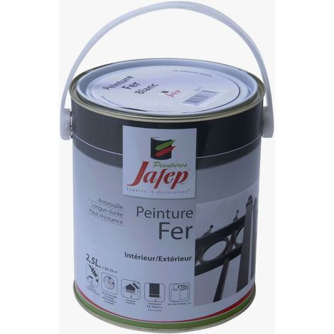 Peinture fer antirouille blanc Jafep 2,5 L
