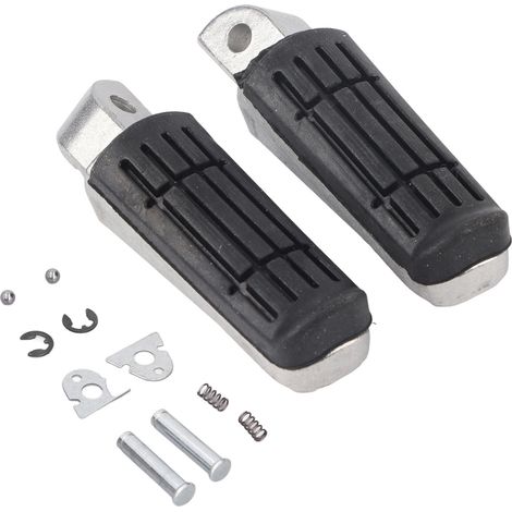 Repose-pieds passager moto antidérapants, remplacement pour FZ400 FZ600 FZS600 FZS1000, cale-pieds arrière aluminium robuste, kit compatible Yamaha. (1/5)
