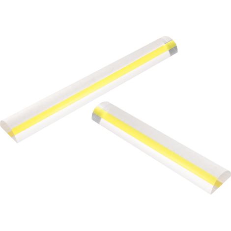 Règle loupe portable en acrylique Amosfun, ligne de guidage 6 (1/5)