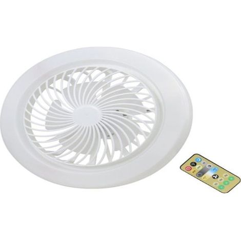 Ventilatore da soffitto LED luce E27 – Silent – built-in di Illuminazione – Confortevole casa/ufficio (1/5)