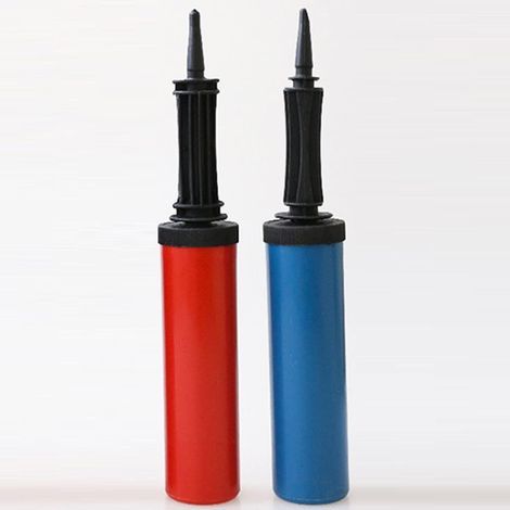 2er-Pack Ballonpumpe, Doppelhub, ergonomisches Design, strapazierfähiges Material, für Partydekoration (1/5)