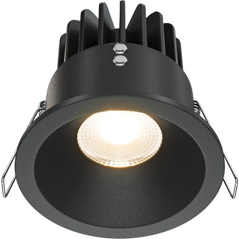 Maytoni Zoom spot encastré LED 12W 3000K noir IP65 (1/5)