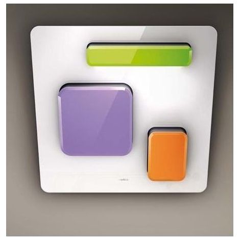 Elica PRF0020290 FEEL EUPHORIA Cappa a parete 80 cm 800 m³-h 64 dB Controllo Sensore colore Bianco (1/4)