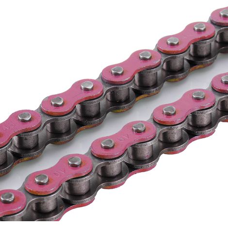 Farbige 420-106L Kette für Honda 90cc, 110cc und 125cc Quads (braun) (1/4)