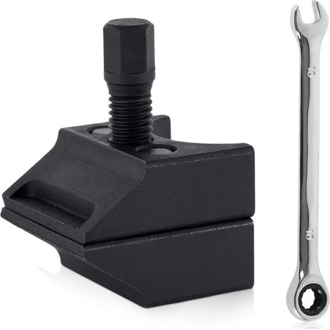 Écarteur de suspension de voiture, écarteur de fusée d'essieu, outil d'écartement de jambe de force pour la plupart des véhicules, clé de retrait d'amortisseur de voiture. (1/4)