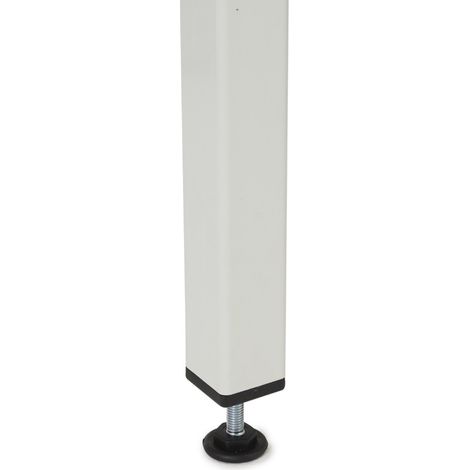 PROVOST - Vérins de stabilité métal pour tubes 40 x 40 mm - Lot de 4