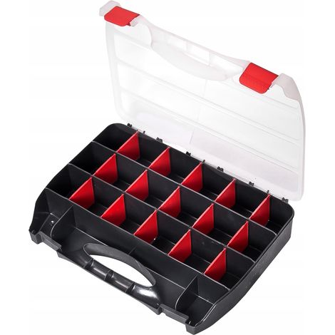 Organizador de herramientas Domino 36 Negro