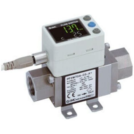 Capteur de débit SMC PF3W pour Fluide, liquide, 2 L/min à 16 l/min ( Prix pour 1 )