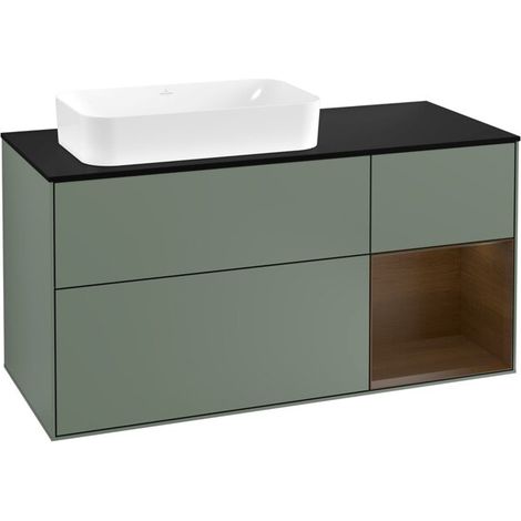 Villeroy & Boch G282GNGM Meuble sous-lavabo Finion G28 (1/2)