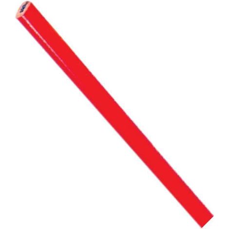 Matita per falegname metrica 18 cm - rossa - confezione 144 pezzi