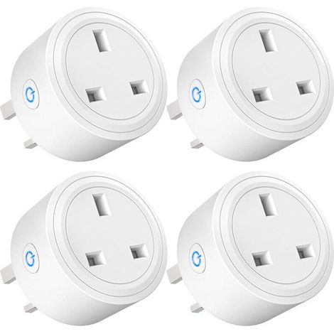 Prise intelligente, prise intelligente avec télécommande et minuterie, prise Wifi sans hub requis (1/4)