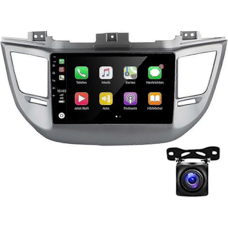 “Autoradio GPS Android 12, Compatible CarPlay, pour Hyundai Tucson 2015-2019 (1/3)