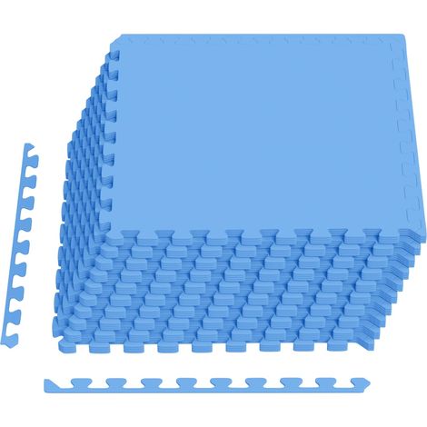 Floor Mats 40 pcs Blue 14.4 m² EVA Foam vidaXL (1/5)