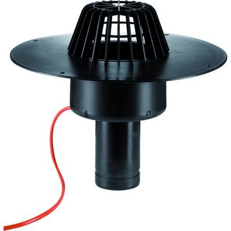 DALLMER Évacuation de toit 62 H FPO-PP, chauffée, DN 70, 621603 (1/2)