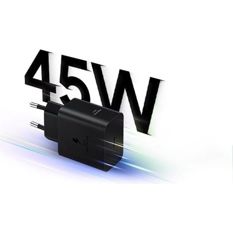 Compatible avec le chargeur Samsung Super PPS 45 W, livré avec un câble de données USB-C de 2 mètres et compatible avec les Galaxy S24/23/22 Ultra, iPhone 15, MacBook, iPad et Switch.