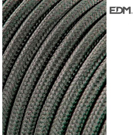 Cavo elettrico edm tubolare grigio scuro 2 x 0 75 mm² 5 metri