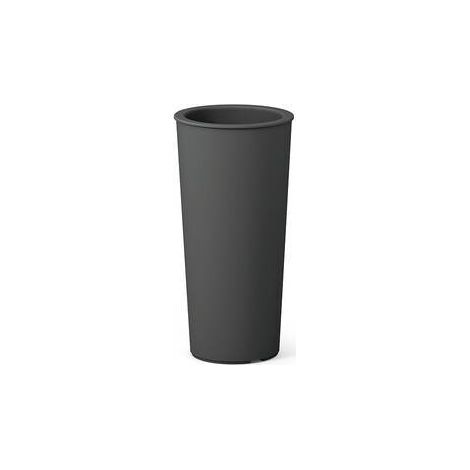 CACHEPOT SATURNO D 32XH65CM 12L ANTRACITE