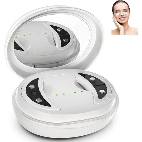 Appareil de massage oculaire portable, luminothérapie rouge, anti-âge, raffermissant pour le contour des yeux, appareil de beauté (1/5)