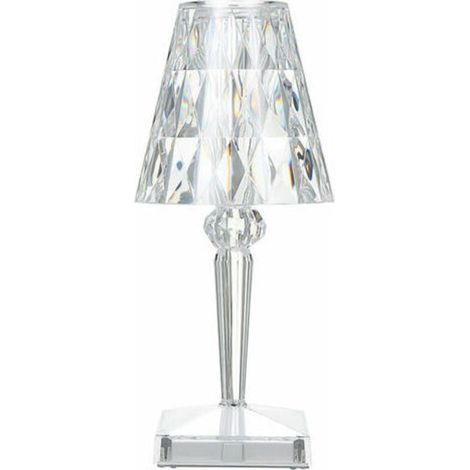 Enowelir Lampe De Chevet Cristal Diamant Reglable Luminosite Temperature Veilleuse USB Atmosphere Chambre (1/4)