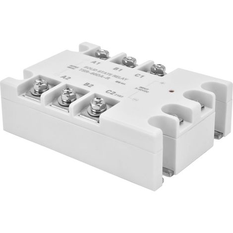 Relais statique triphasé 480VAC, module de contrôle renforcé pour charge automatique TSR60DAR sans radiateur (1/5)