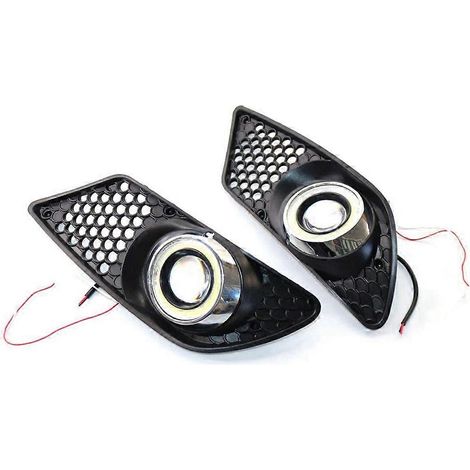 Cubierta de faro antiniebla Rejilla de faro antiniebla para automóvil Mercedes-Benz Clase C W204 2007-2010 A2048850353 A2048850253 (1/5)