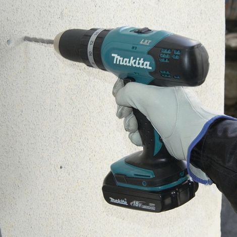 Perceuse visseuse à percussion 18v 2 batteries Makita — vue 4