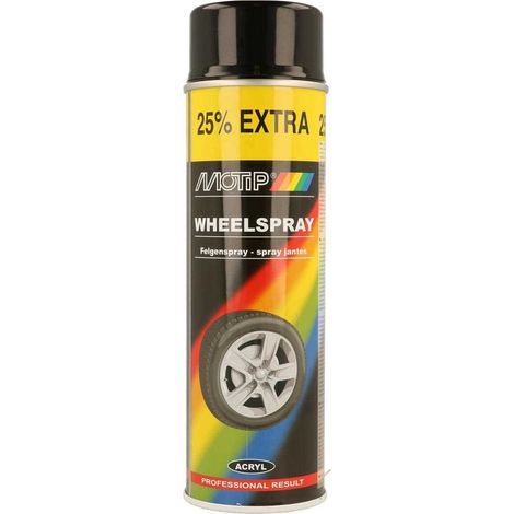 Motip Felgenlack schwarz glänzend 500ml 04018 (1/4)