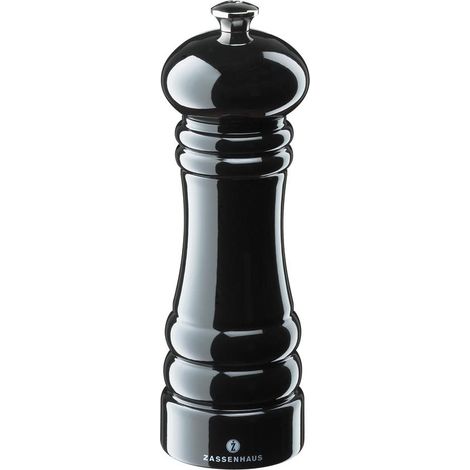 Zassenhaus Salzmühle Berlin 18 cm schwarz glänzend