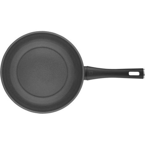Zwilling 1030790 Padella Multiuso Rotondo Rivestimento in Titanio Antiaderente colore Nero