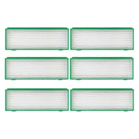 NALOOKAMIC Lot de 6 filtres pour aspirateur Vorwerk Kobold VR200 VR300 - Accessoires et pièces de rechange ultra-résistants (1/4)