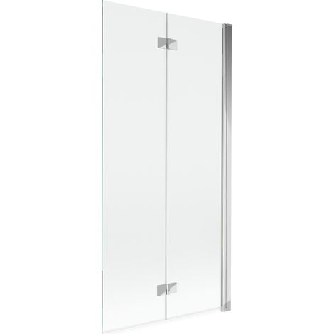 Mexen Mist paravento da doccia a 2 ante destro 90 x 150 cm, trasparente, cromo - 8A9-090-002-01-00-P (1/5)