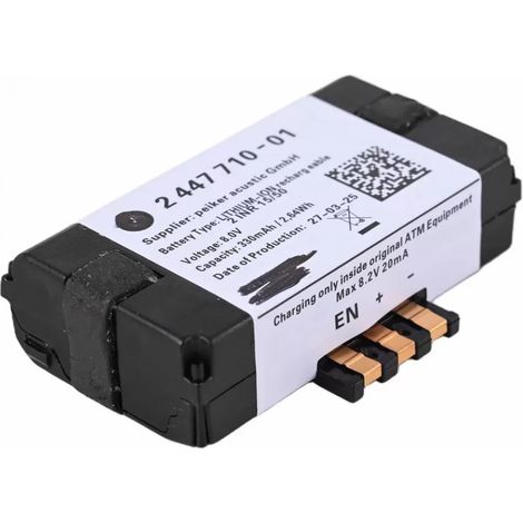Batterie De Remplacement Pour Module Tcb Bmw 2447710 Atm-01 330mah Metal (1/5)