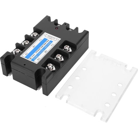 Dreiphasen-Halbleiterrelais SSR-3 D48100, 100 A, Gleichstrom, gesteuert durch 480 V Wechselspannung (1/5)