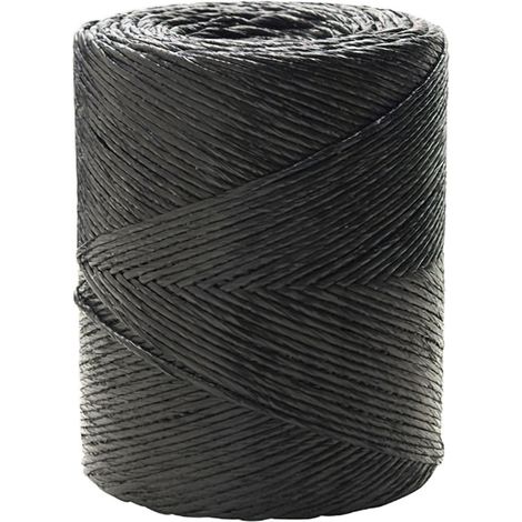 Bobina Corda Rafia 750 grammi Colore Nero