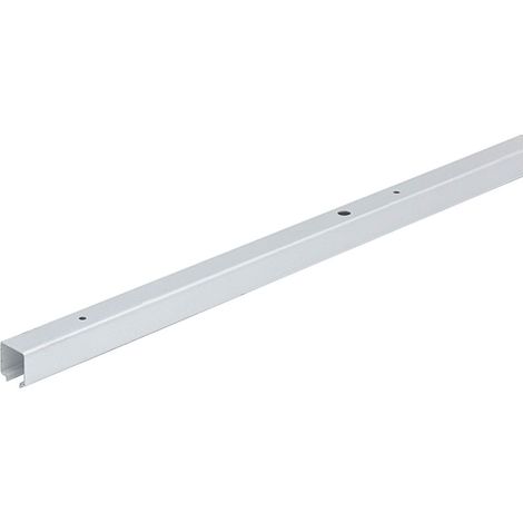 Profilé de coulissage - Décor : Argenté anodisé - Longueur : 2000 mm - Matériau : Aluminium - HETTICH