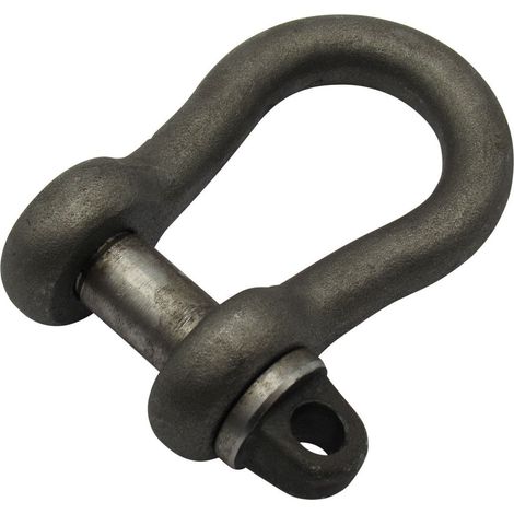3 Ton Self Colour Screw Pin Small Bow Shackle - 3000KG Lifting Towing Tested Certified (1/5)