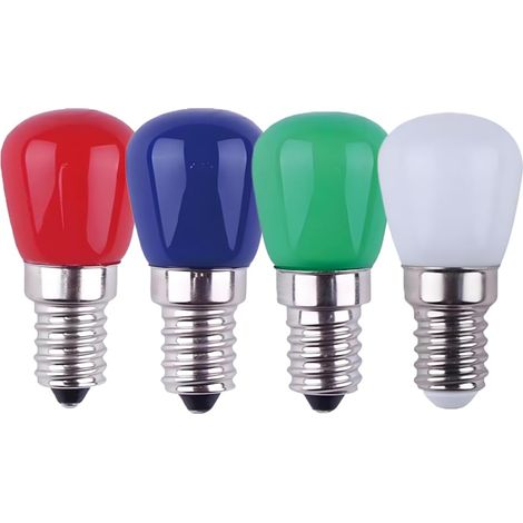 Lot de 4 ampoules LED E14 3 W E14 - Ampoules décoratives - Ampoule de rechange de 25 W - Convient pour l'éclairage ambiant, Halloween, Noël [Classe énergétique E] (1/5)