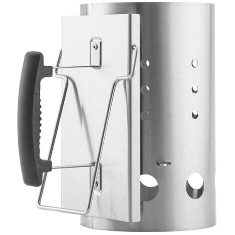 Allume-feu Rapidfire Starter - (hauteur 27 cm), allume-feu Ø 17 cm, aide à l'allumage pour charbon et briquettes