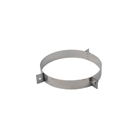 Collare tiranti acciaio inox canna fumaria dm 100 mm