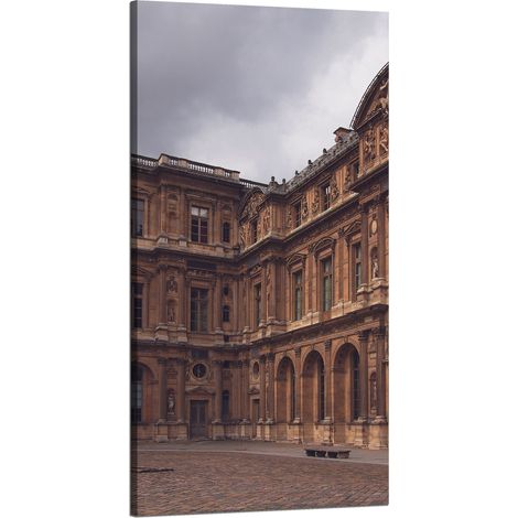 Leinwanddruck Architektur Paris 60x120 cm
