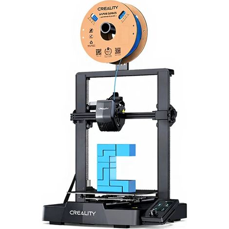 Creality Ender 3 V3 SE Imprimante 3D, grande vitesse 250 mm/s, nivellement automatique CR Touch, extrudeuse directe Sprite, assemblage en 20 min