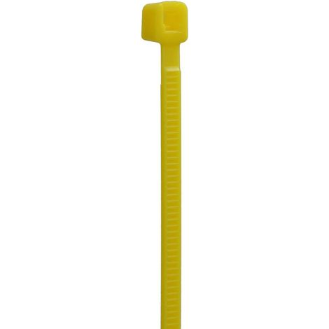 Panduit PLT2S-C4Y PLT2S-C4Y Fascetta per cavi 188 mm 4.80 mm Giallo 100 pz. (1/2)